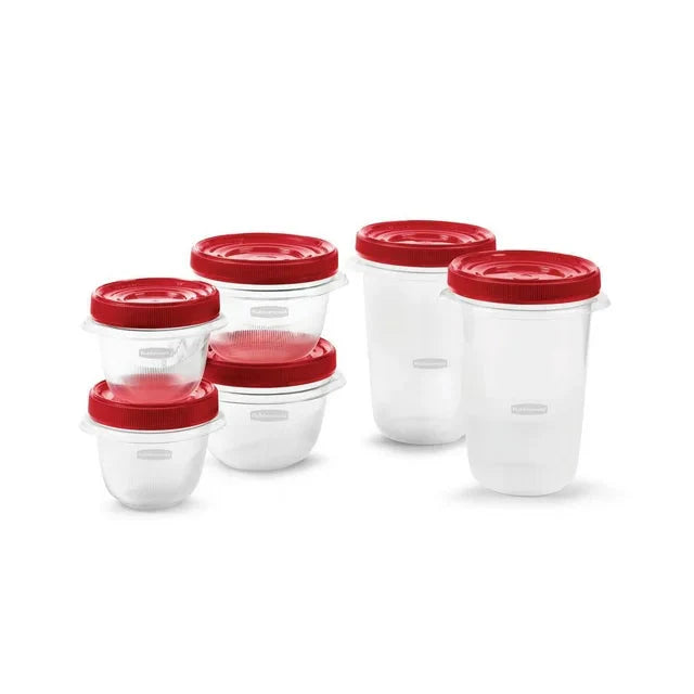 Rubbermaid Takealongs 12 Piece Food Storage Set, Red - Amado Deals - wholesale and distributors with free shipping in United States Rubbermaid Takealongs 12 Piece Food Storage Set, Red - Amado Deals - wholesale and distributors with free shipping in United States